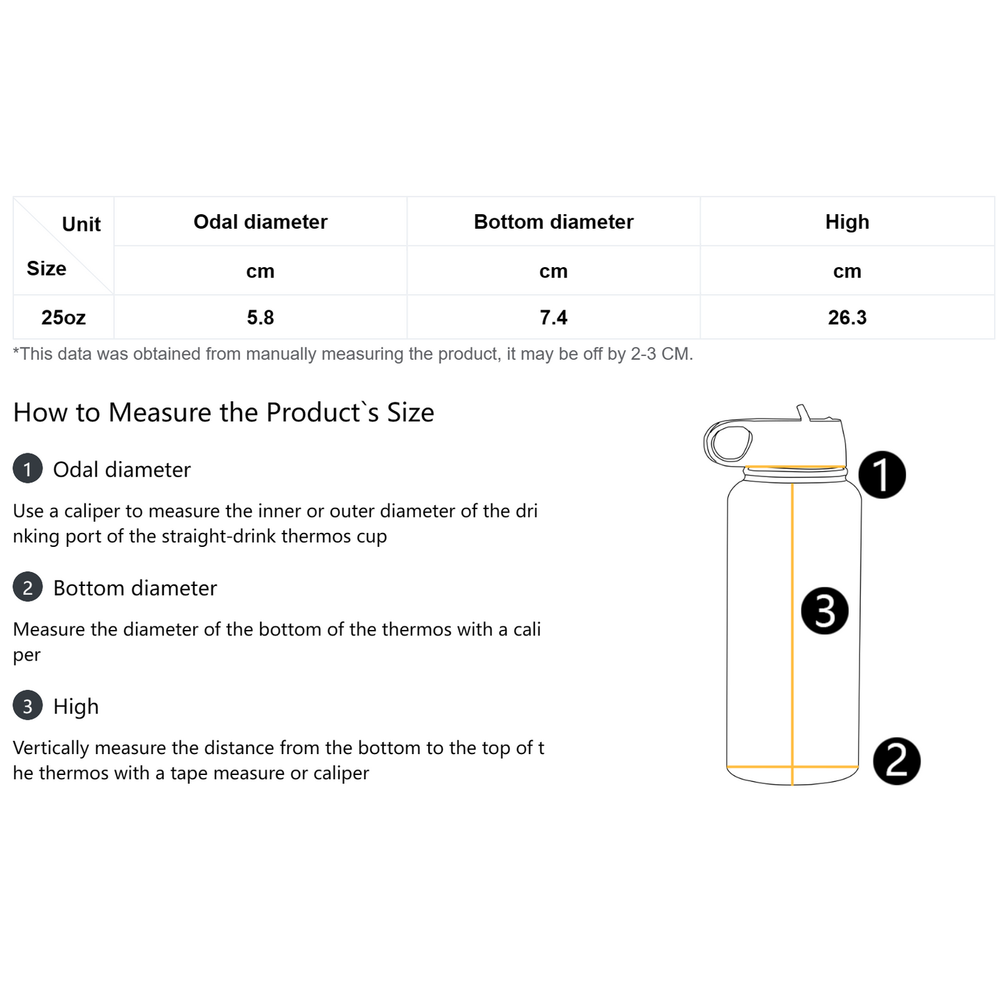 25 OZ Tumbler With Handle And Flip Straw