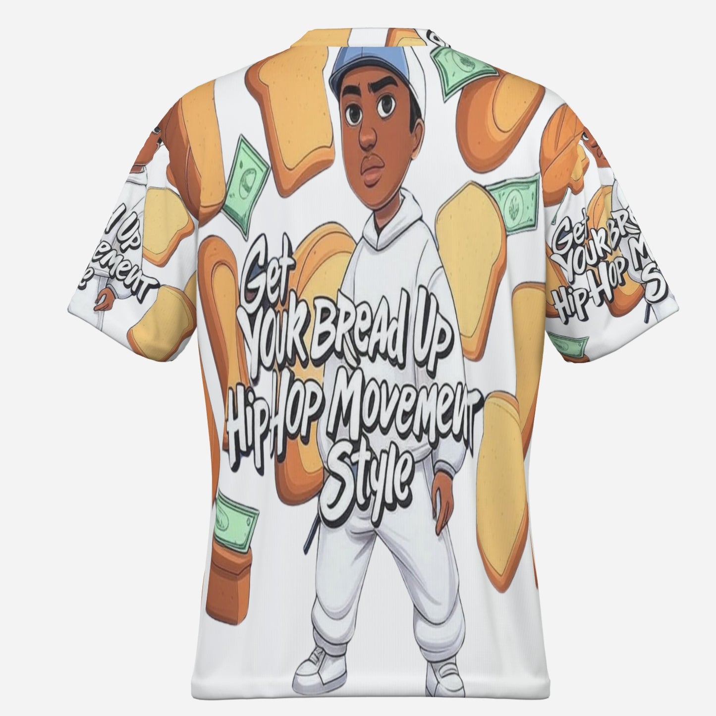 All-Over Print Men's T-Shirt-Imitation Cotton 170 GSM