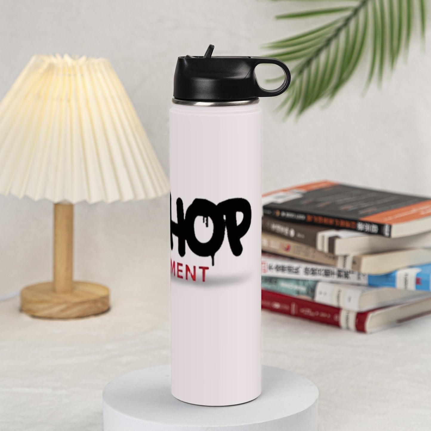 25 OZ Tumbler With Handle And Flip Straw