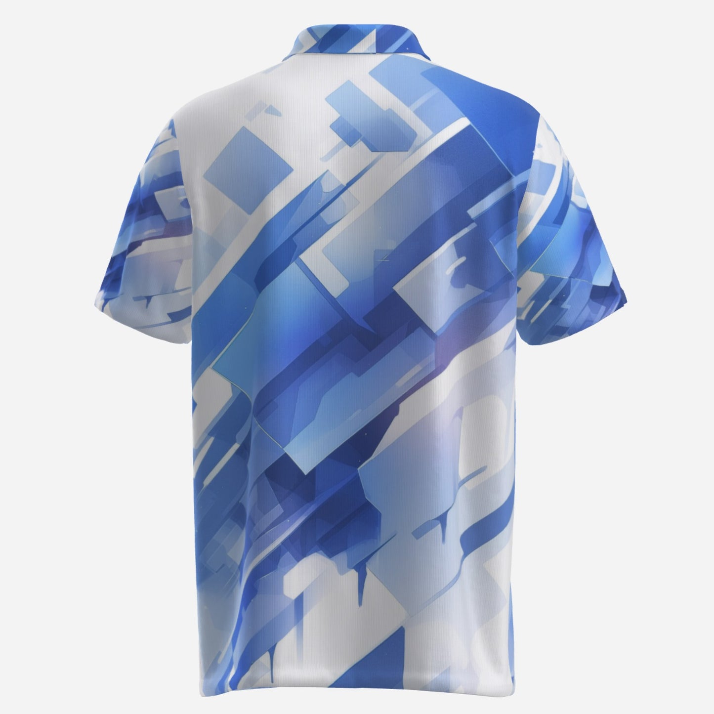 All-Over Print Men's Premium High-Elastic POLO Shirt-Five-Claw Buckle