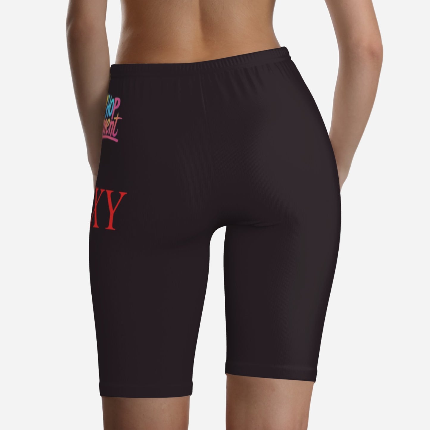 All-Over Print Women's Athletic Pants-Milk Silk 200 GSM